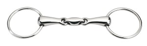 Wędzidło anatomiczne puste podwójnie łamane  21mm Feeling