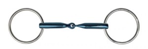 Wędzidło zwykłe  łamane Eco Blue  Metalab