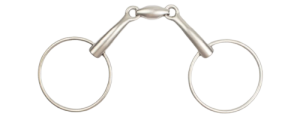 Wędzidło podwójnie łamane Titanium 14mm Lorenzini 